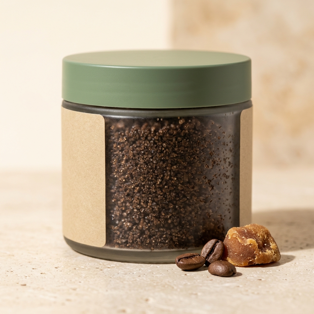 Kopi Body Scrub Gula Aren foto 3